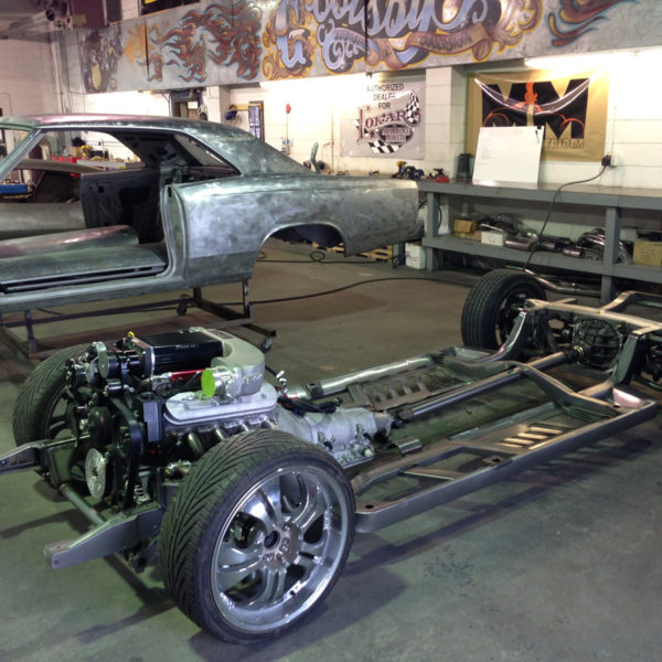 Custom 1967 Chevelle LS3 with Kenne Belle Mammoth Supercharger built by Goolsby Customs