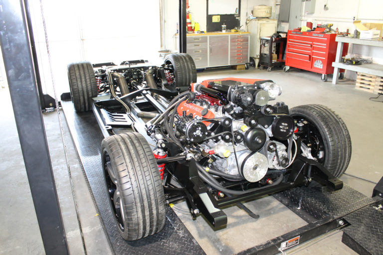 Custom 1967 Chevelle LS3 with Kenne Belle Mammoth Supercharger built by Goolsby Customs