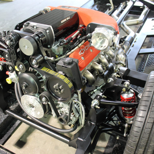 Custom 1967 Chevelle LS3 with Kenne Belle Mammoth Supercharger built by Goolsby Customs