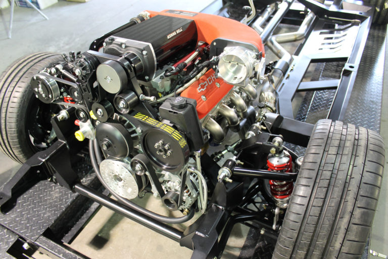 Custom 1967 Chevelle LS3 with Kenne Belle Mammoth Supercharger built by Goolsby Customs