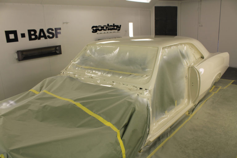 Custom 1967 Chevelle LS3 with Kenne Belle Mammoth Supercharger built by Goolsby Customs