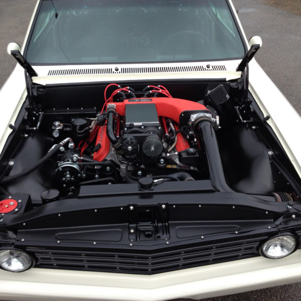 Custom 1967 Chevelle LS3 with Kenne Belle Mammoth Supercharger built by Goolsby Customs