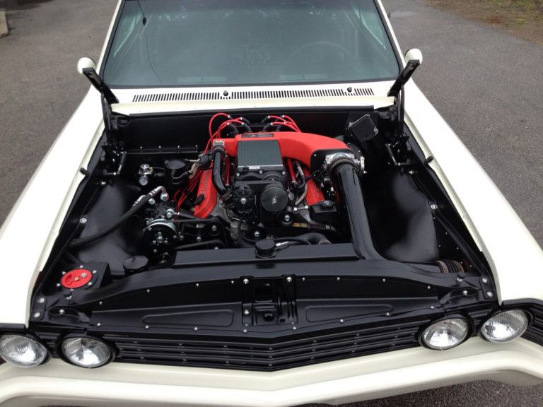 Custom 1967 Chevelle LS3 with Kenne Belle Mammoth Supercharger built by Goolsby Customs