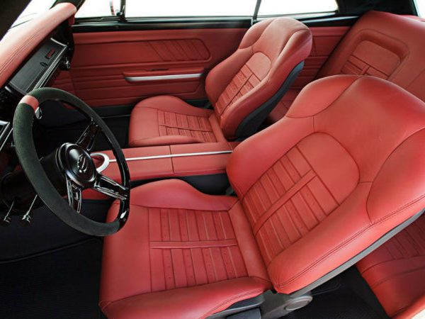 Custom 1967 Chevelle LS3 with Kenne Belle Mammoth Supercharger interior built by Goolsby Customs