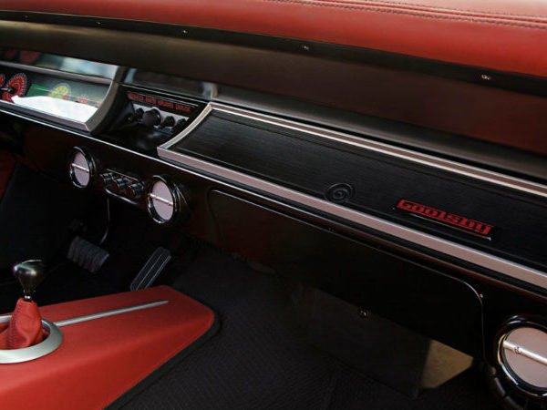 Custom 1967 Chevelle LS3 with Kenne Belle Mammoth Supercharger interior built by Goolsby Customs