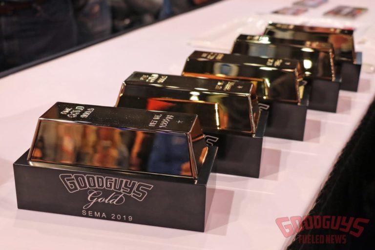 Goodguys Gold Award for 1932 Ford built by Goolsby Customs