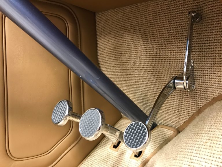 Custom Interior 1932 Ford Roadster Pickup built by Goolsby Customs