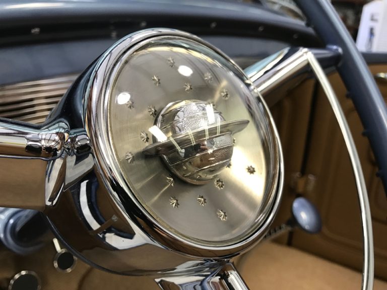 Custom Interior 1932 Ford Roadster Pickup built by Goolsby Customs