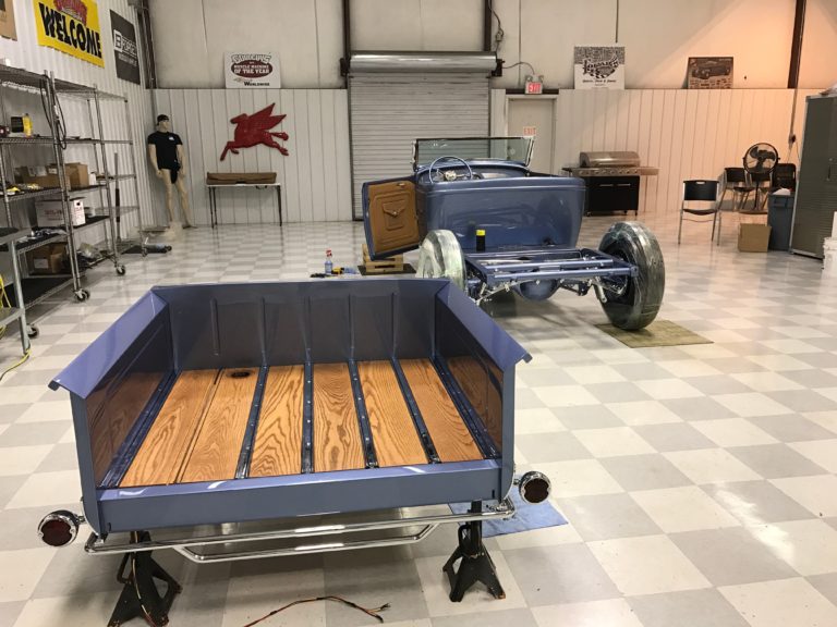 Custom 1932 Ford Roadster Pickup built by Goolsby Customs