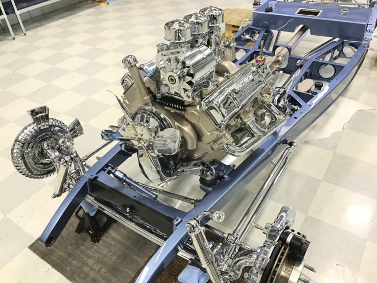 Custom 1932 Ford Roadster Pickup built by Goolsby Customs