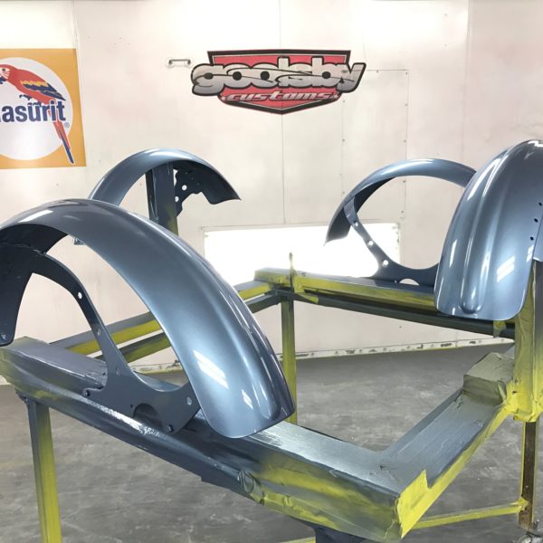 Custom 1932 Ford Roadster Pickup built by Goolsby Customs