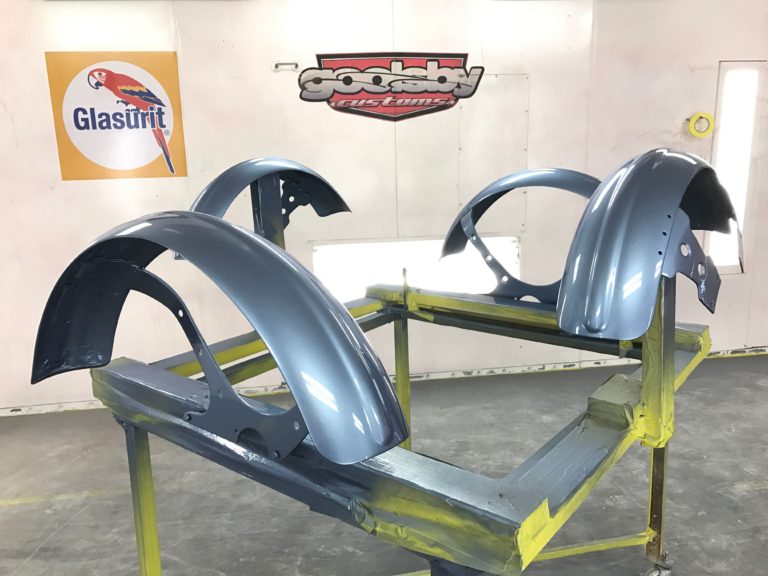 Custom 1932 Ford Roadster Pickup built by Goolsby Customs