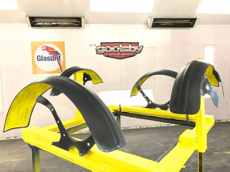 Custom 1932 Ford Roadster Pickup built by Goolsby Customs