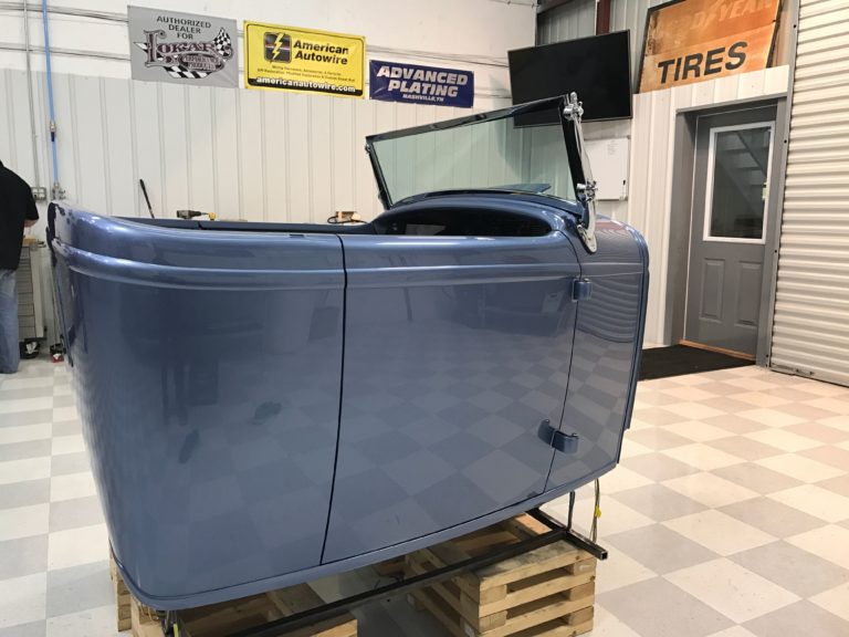 Custom 1932 Ford Roadster Pickup built by Goolsby Customs