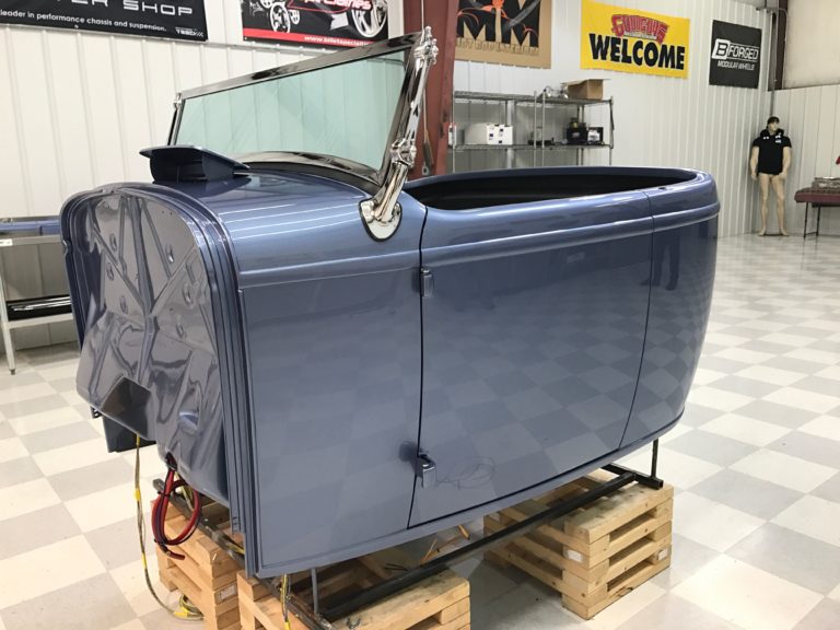 Custom 1932 Ford Roadster Pickup built by Goolsby Customs