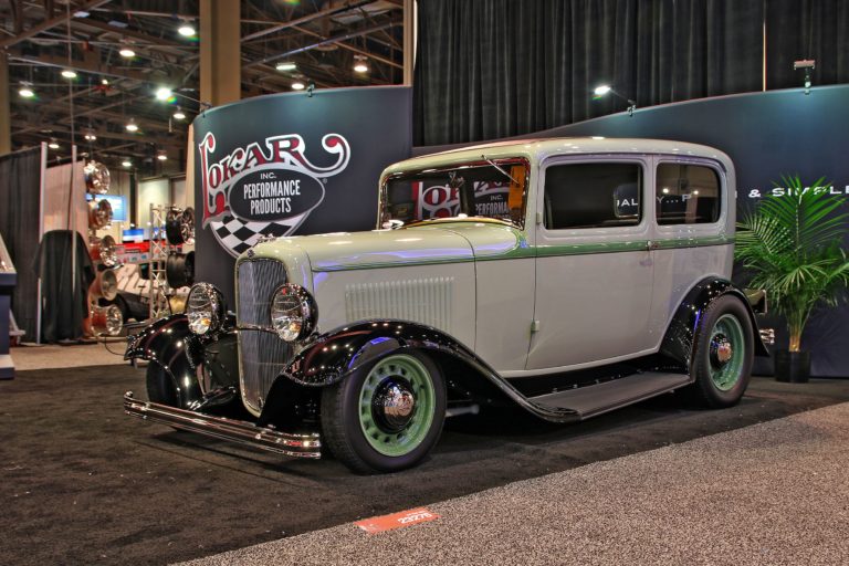 1932 Ford Tudor Sedan 5th Avenue Special at the 2019 SEMA Show