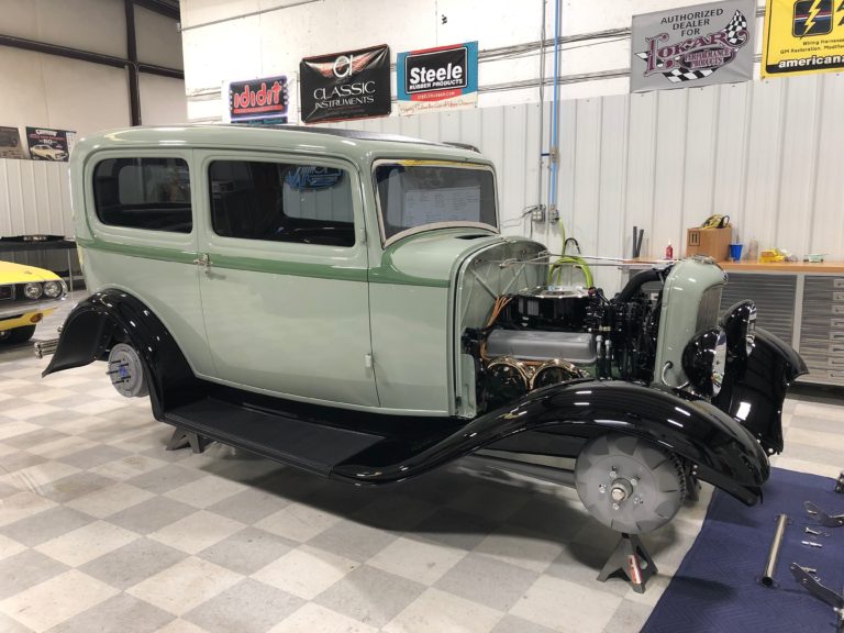 1932 Ford Tudor Sedan 5th Avenue Special Final assembly