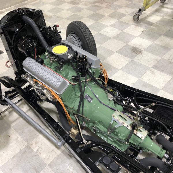 1932 Ford Tudor Sedan 5th Avenue Special frame and engine