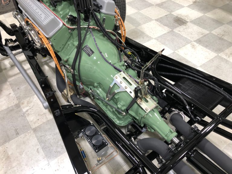 1932 Ford Tudor Sedan 5th Avenue Special frame and engine