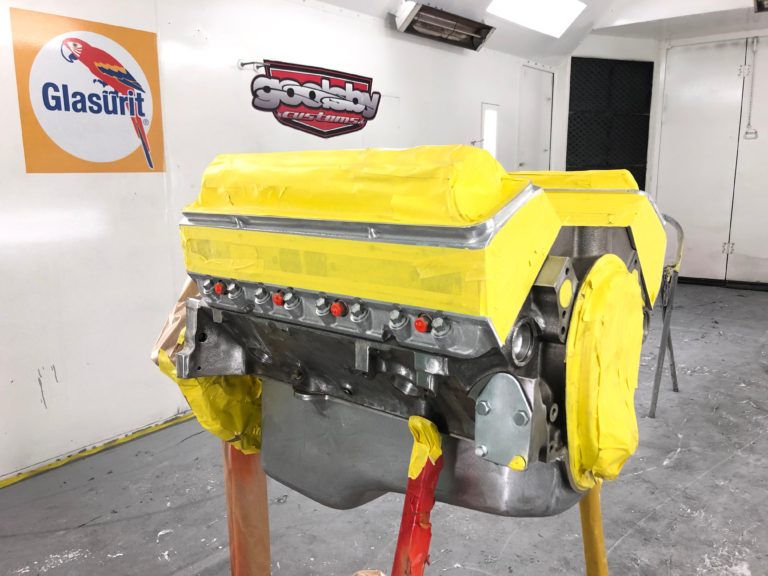 1932 Ford Tudor Sedan 5th Avenue Special engine