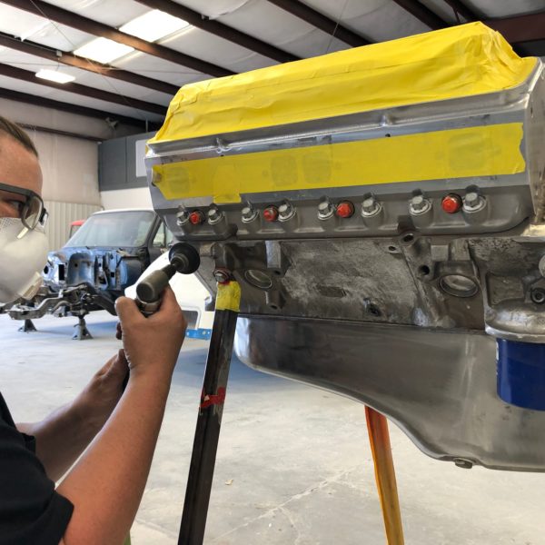 1932 Ford Tudor Sedan 5th Avenue Special engine