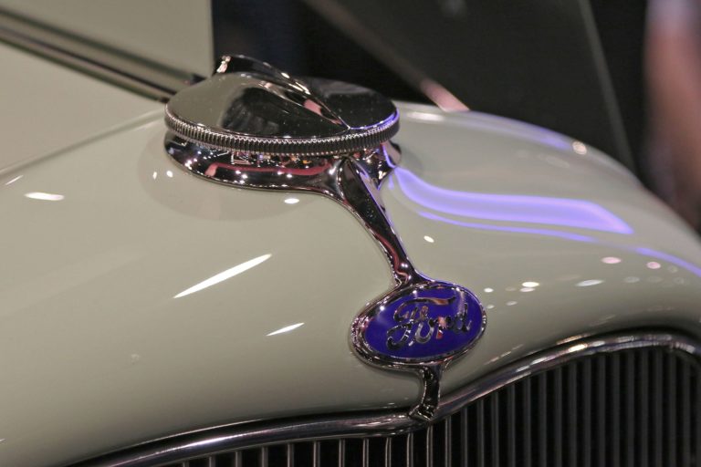 1932 Ford Tudor Sedan 5th Avenue Special at the 2019 SEMA Show