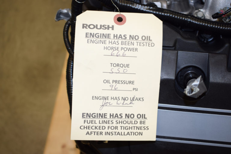 Custom 1969 Fastback Mustang supercharged coyote engine