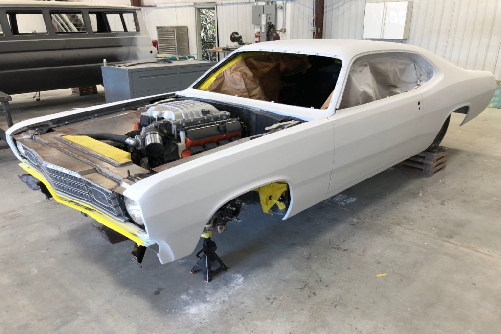 Custom 1974 Plymouth Hellcat Duster Built by Goolsby Customs