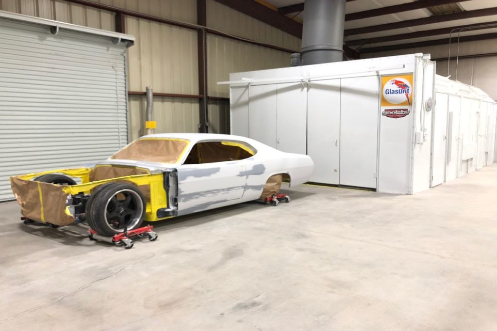 Custom 1974 Plymouth Hellcat Duster Built by Goolsby Customs