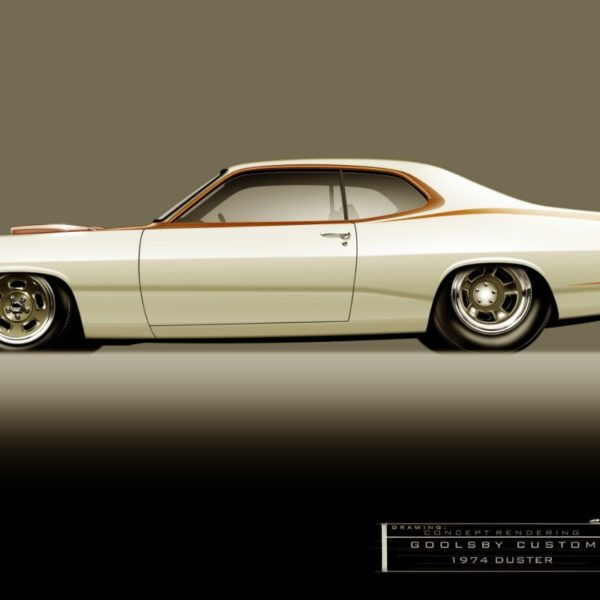 Custom 1974 Plymouth Hellcat Duster Built by Goolsby Customs