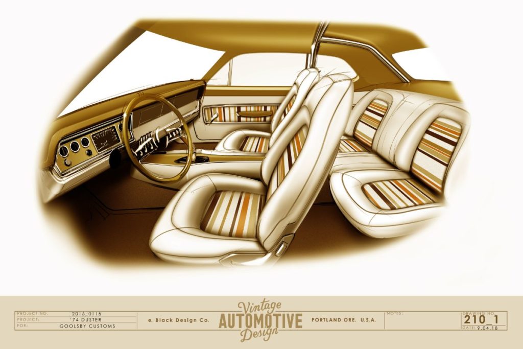 Custom 1974 Plymouth Hellcat Duster Built by Goolsby Customs