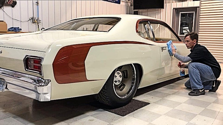 Griots Garage car care products and Goolsby Customs