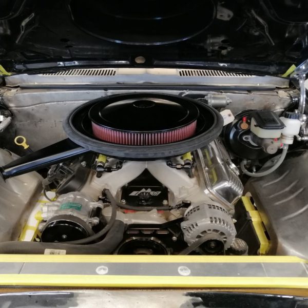 Custom 1969 Camaro air breather fabrication and install