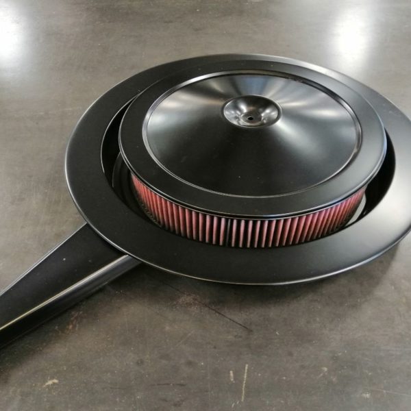 Custom 1969 Camaro air breather fabrication and install