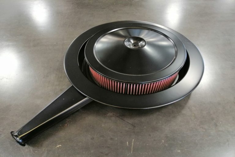 Custom 1969 Camaro air breather fabrication and install