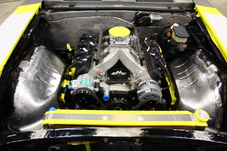 Custom 1969 Camaro Driver and passenger inner fender fabrication