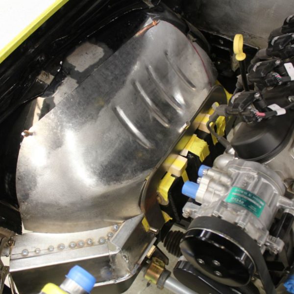 Custom 1969 Camaro Driver and passenger inner fender fabrication