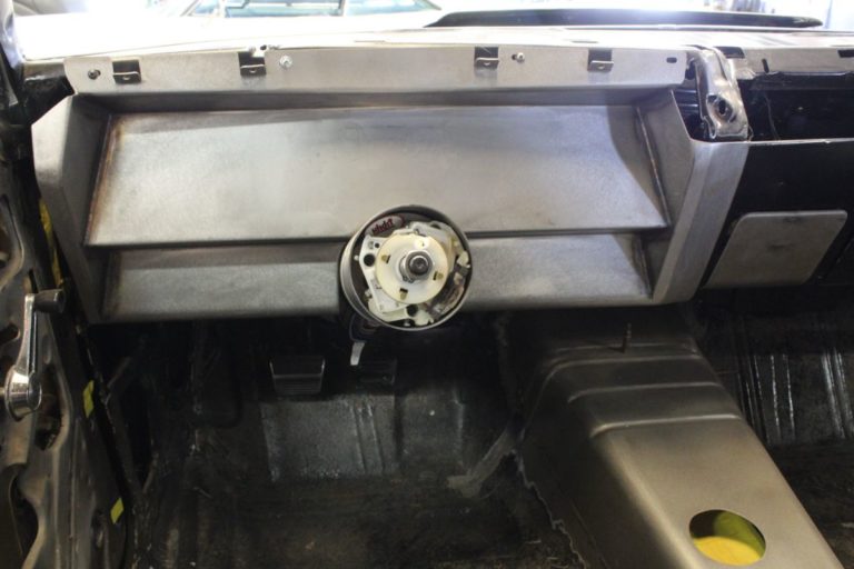 Custom 1969 Camaro radio fabrication and install