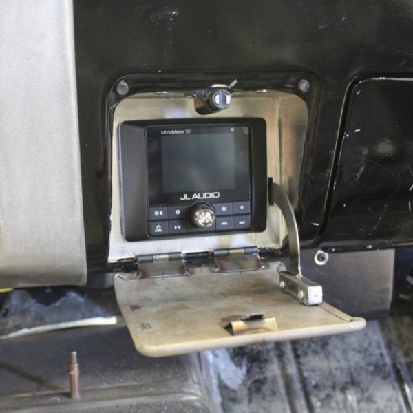 Custom 1969 Camaro radio fabrication and install