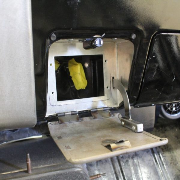 Custom 1969 Camaro radio fabrication and install