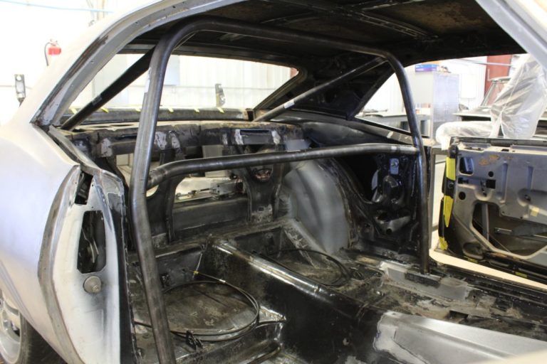 Custom 1969 Camaro roll cage fabrication and install