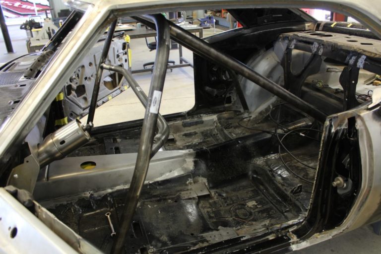 Custom 1969 Camaro roll cage fabrication and install