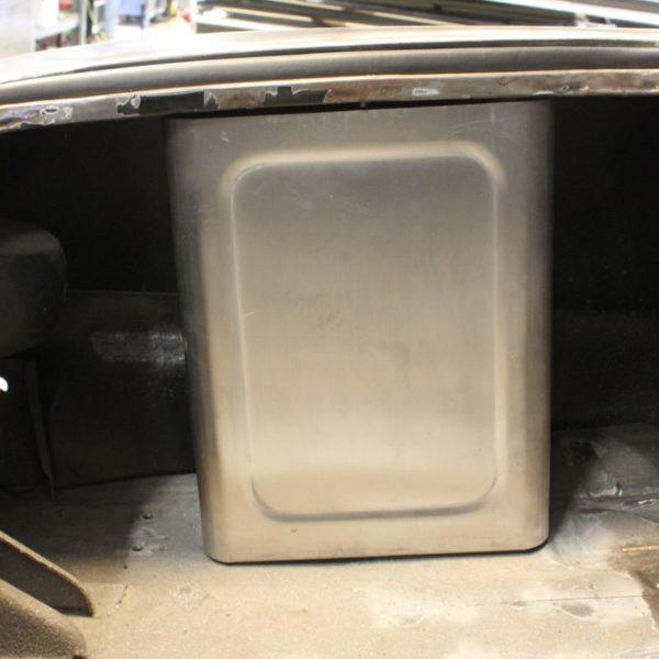 Custom 1969 Camaro charcoal canister fabrication and install