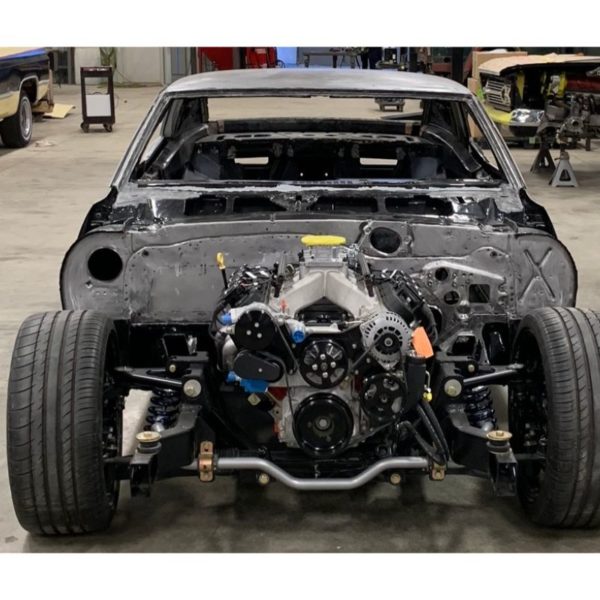 Custom 1969 Camaro Don Hardy Racing engine install