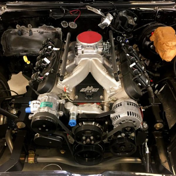Custom 1969 Camaro Don Hardy Racing engine install