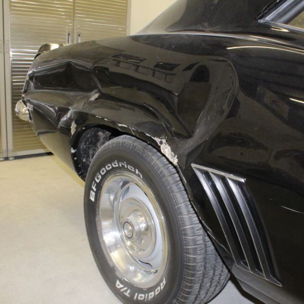 Custom 1969 Chevy Camaro hot rod in stock form