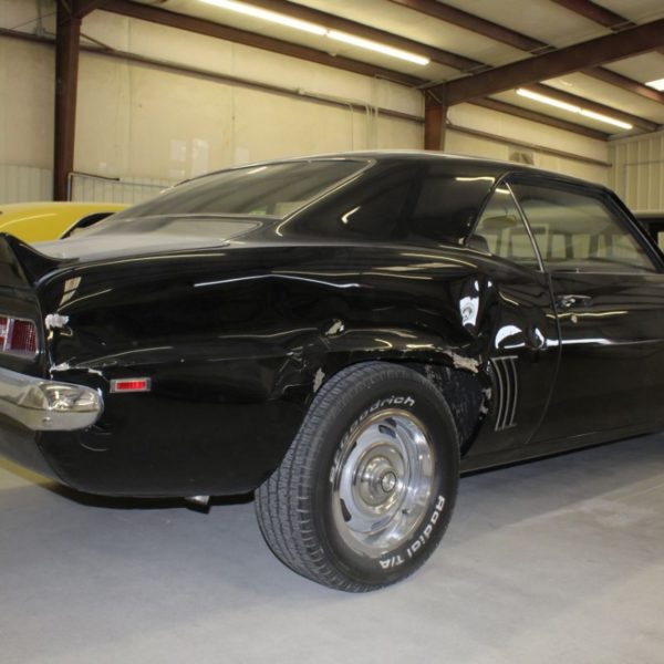 Custom 1969 Chevy Camaro hot rod in stock form