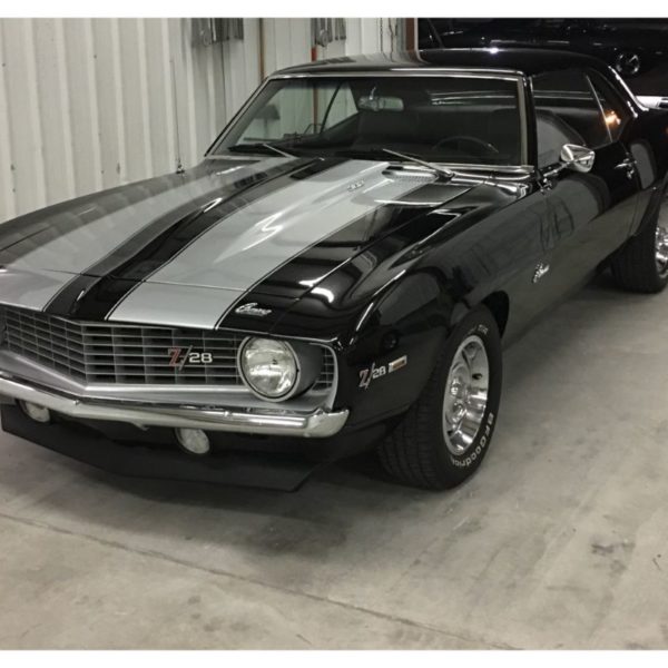 Custom 1969 Chevy Camaro hot rod in stock form