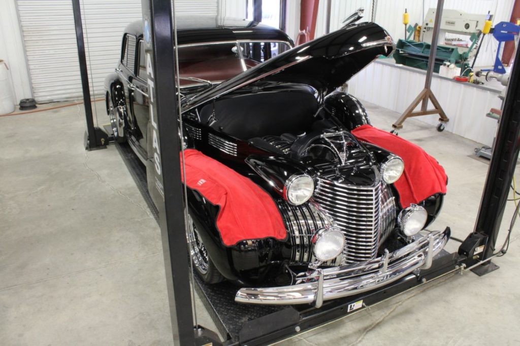 Steve and Sheri Tracy's beautiful 1940 Cadillac Series 60 stopped in for its routine maintenance. We got their Cadillac back into shape for some more summer cruising. For more photos and details visit the link below. View more 1940 Cadillac Service