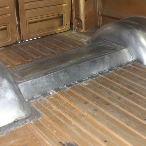 Custom 1969 Dodge A 108 Hemi Van build rear tubs fabrication.